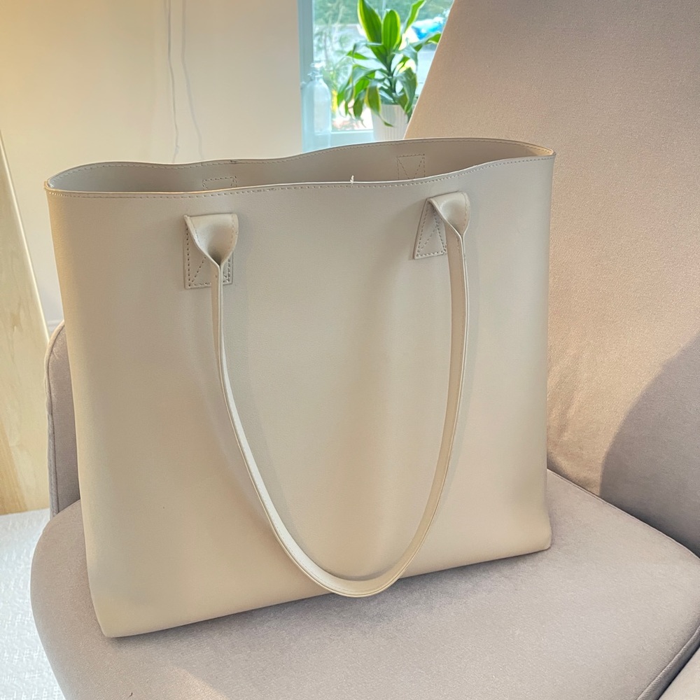Bond Street Vegan Leather Tote Bag